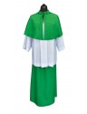 Green altar server outfit - two-piece