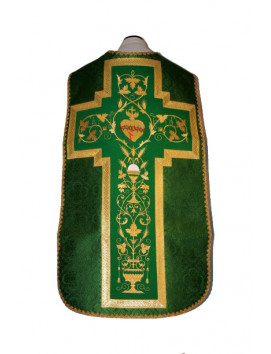 Ornat rzymski - serce, kielich