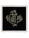 Závoj kalicha IHS černý