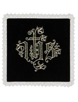 Závoj kalicha IHS černý