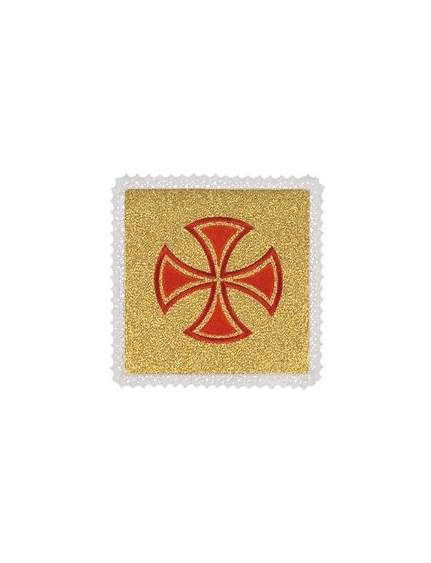 Pálio de cálice dourado com cruz