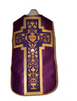 Ornat rzymski - serce, kielich