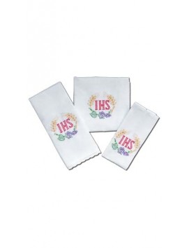 Set di lino per calice IHS