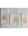 Set de linge de calice Noël (8)
