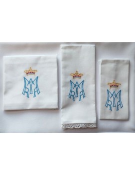 Zestaw bielizny kielichowej maryjny - 376