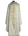 Chasuble de mariage crème