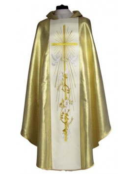 Chasuble de mariage - couleur or