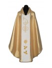 Embroidered gold wedding chasuble