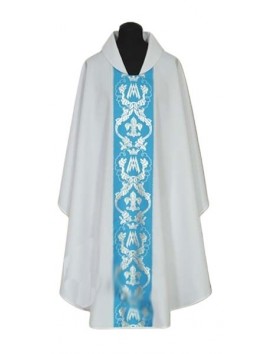 Embroidered Marian chasuble (18A)