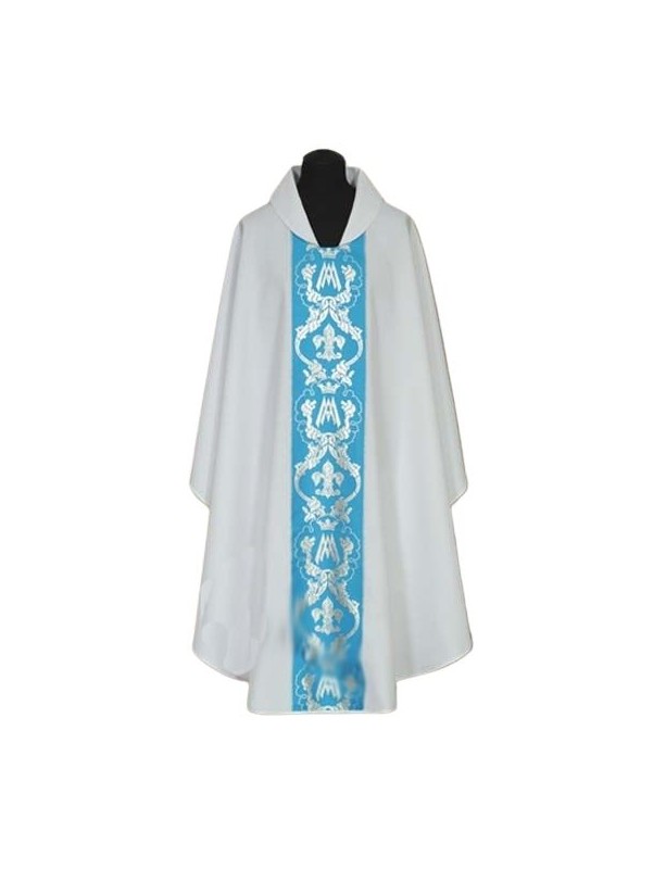 Embroidered Marian chasuble (18A)