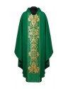 Ornat haftowany - zielony, ornament (23A)