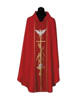 Chasuble with Holy Spirit