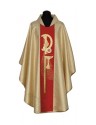 Embroidered gold chasuble (35A)