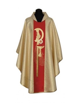 Gesticktes goldenes Messgewand (35A)