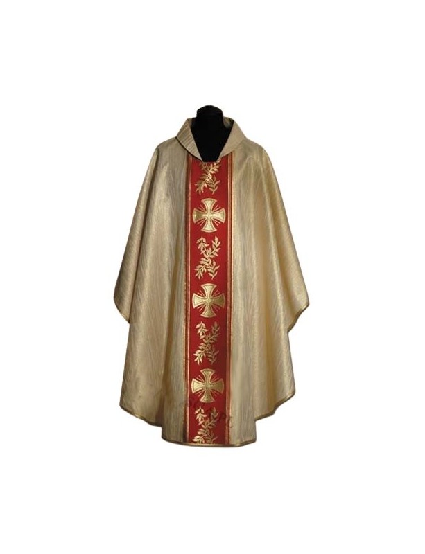 Embroidered gold chasuble (36A)