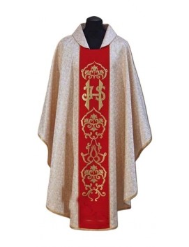Embroidered gold chasuble (39A)