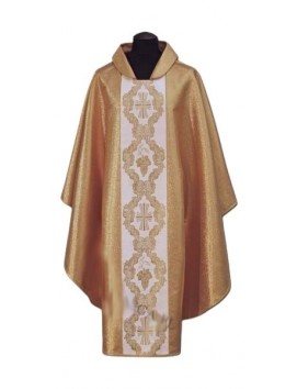 Chasuble brodée en or (42A)
