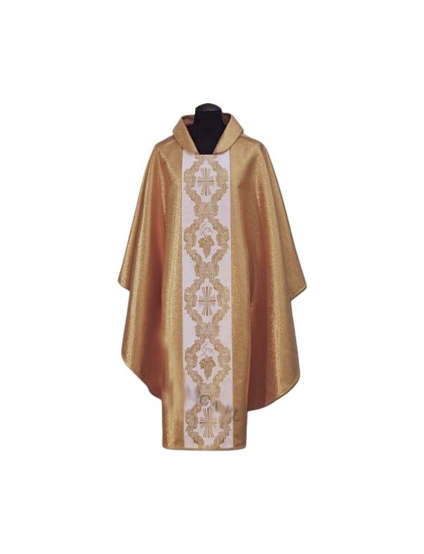 Gesticktes goldenes Messgewand (42A)