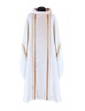 Casulla de tela dorada fluida (44A)