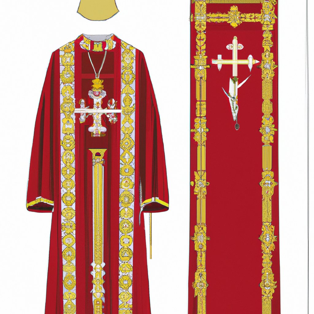 What are the deacons vestments called?
