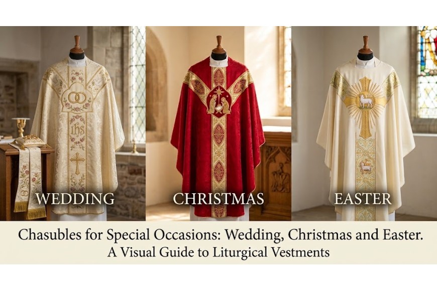 Chasubles for Special Occasions: Wedding, Christmas and Easter (2026)